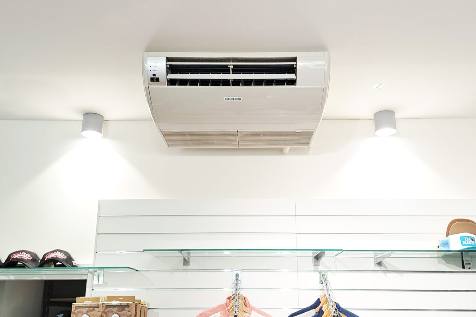 Klimatizácia predajne